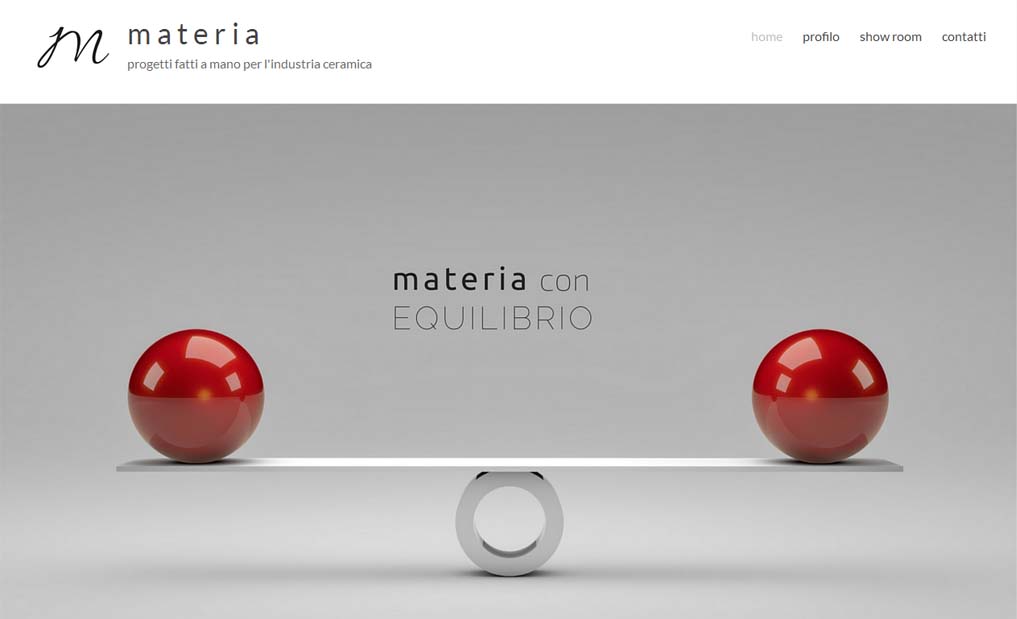 home page materia