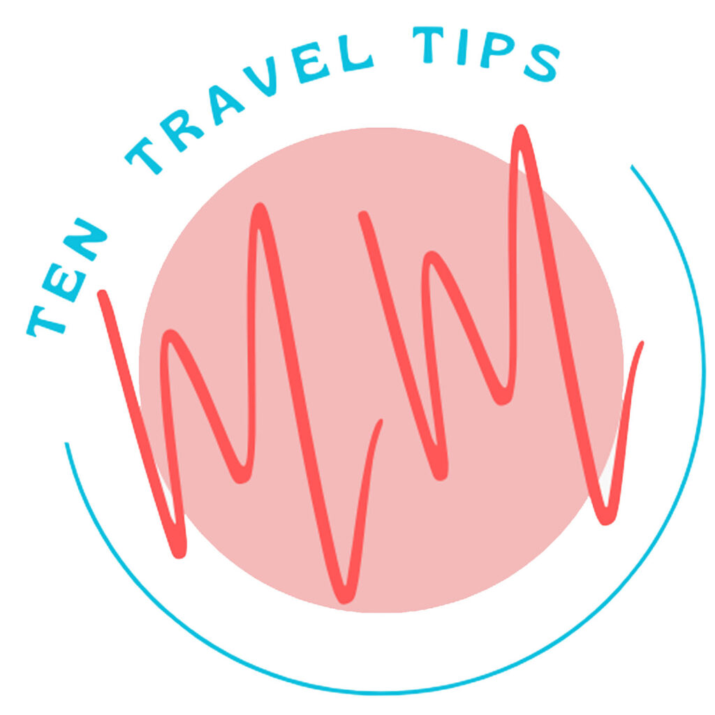 LOGO TEN TRAVEL TIPS